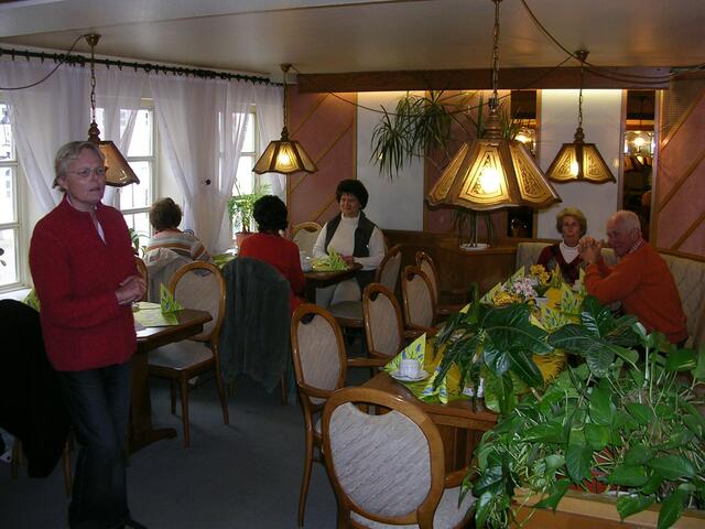 Kleine Pause im Cafe
