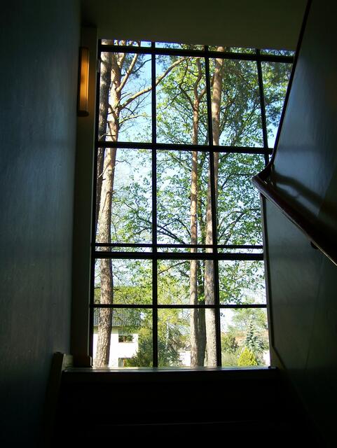 Ausblick vom Treppenhaus