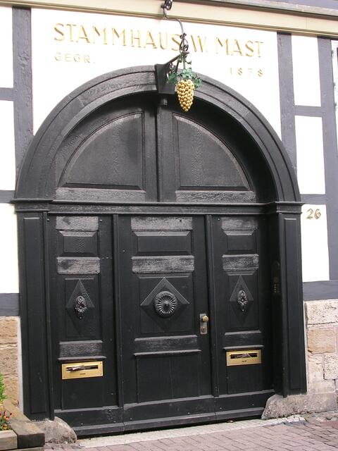 Das Stammhaus der Familie Mast, hier begann der Siegeszug vom leckeren "Jägermeister"