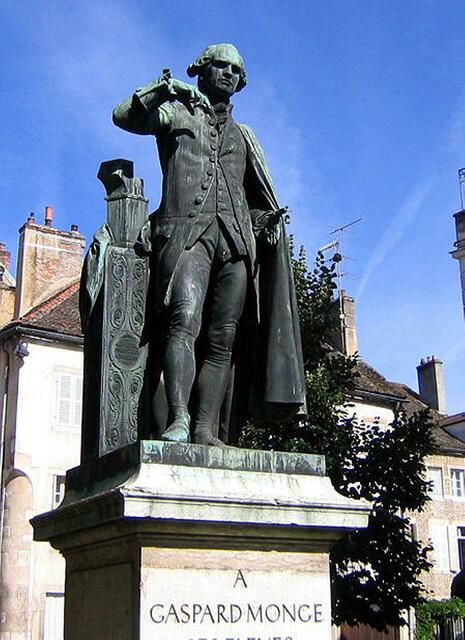 Beaune Place Monge | Foto: GertGrer - http://commons.wikimedia.org/wiki/File:Beaune_Monument_Gaspard_Monge.jpg