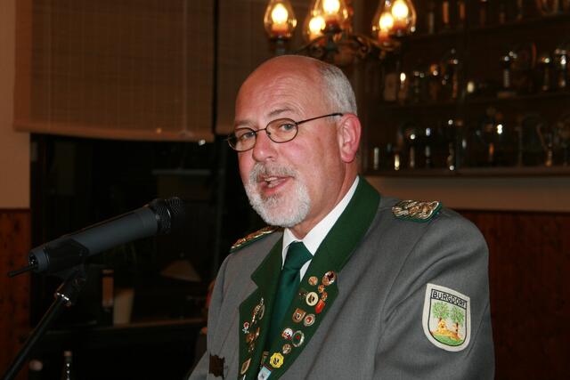 Karsten Siekmann, Vorsitzender der Burgdorfer Schützengesellschaft