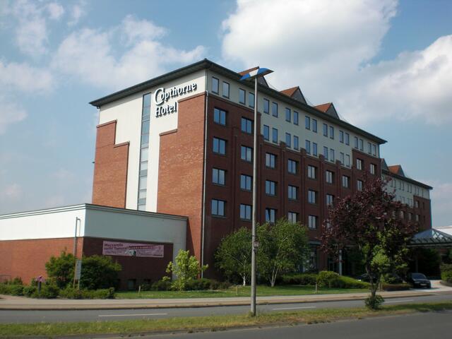 Copthorne Hotel an der Würzburger Str. (erbaut im Jahr 1994)