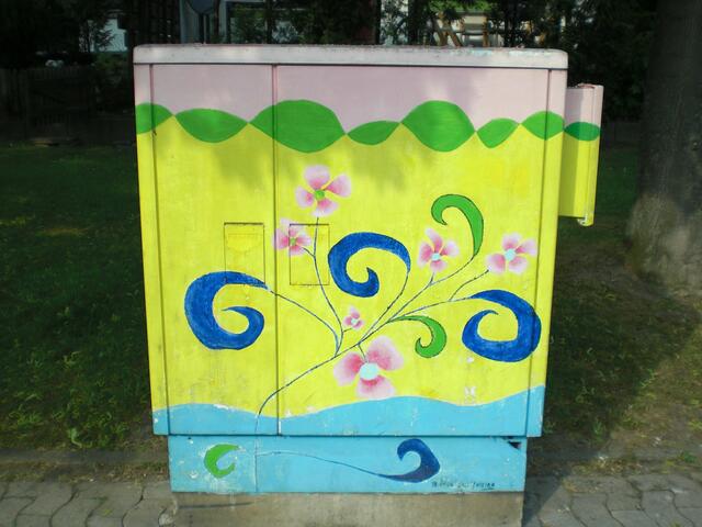 Stromkasten an der Marktstr.
