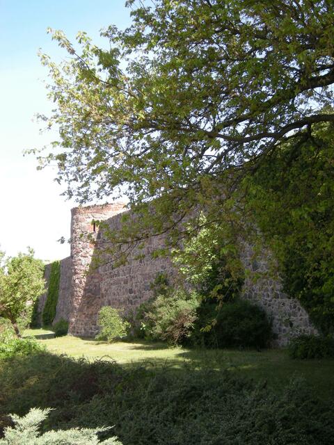 Teil der schönen Stadtmauer.