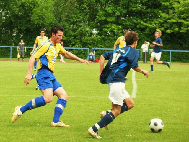 Florian Augsten spielte gut aber auch unglücklich!