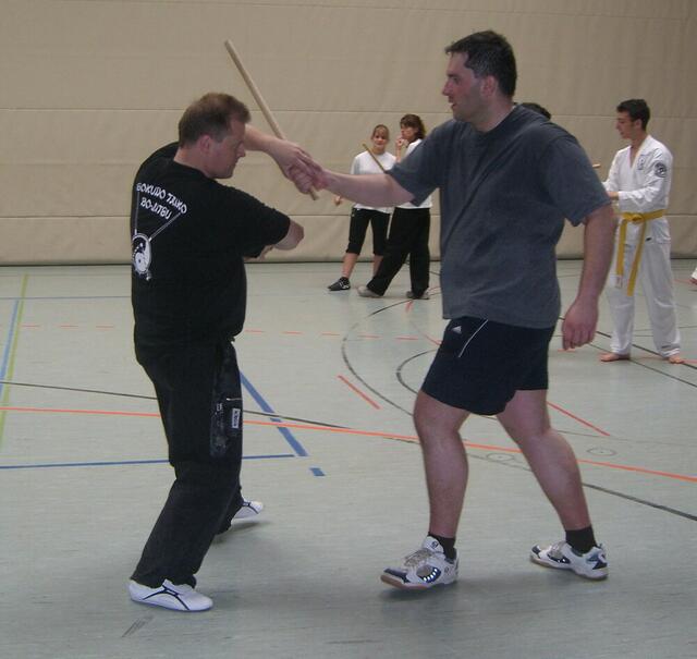 Unser Trainer Markus in Action