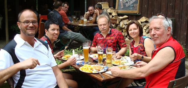 Richtig hungrig von der Tour