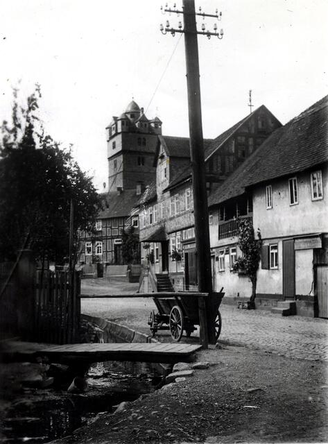 Dorfstraße früher