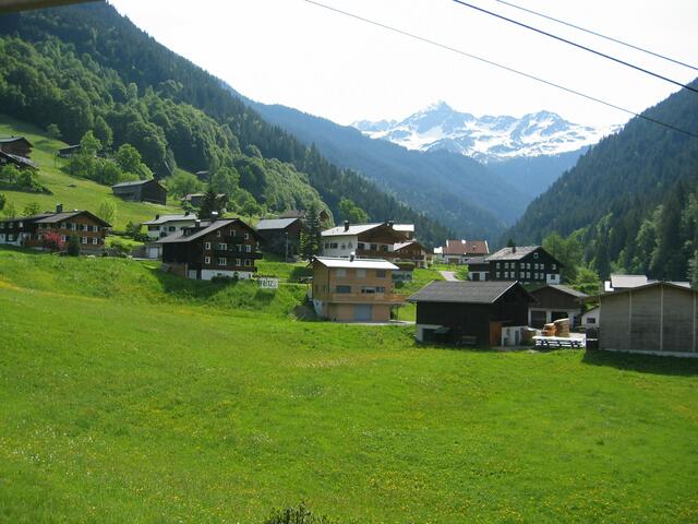 Ausblick aus unserem Fenster - toll, oder??