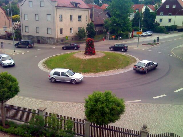 Trocken waren Staßen dieser Stadt......