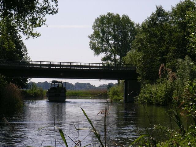 Am Störkanal bei Plate südlich von Schwerin.