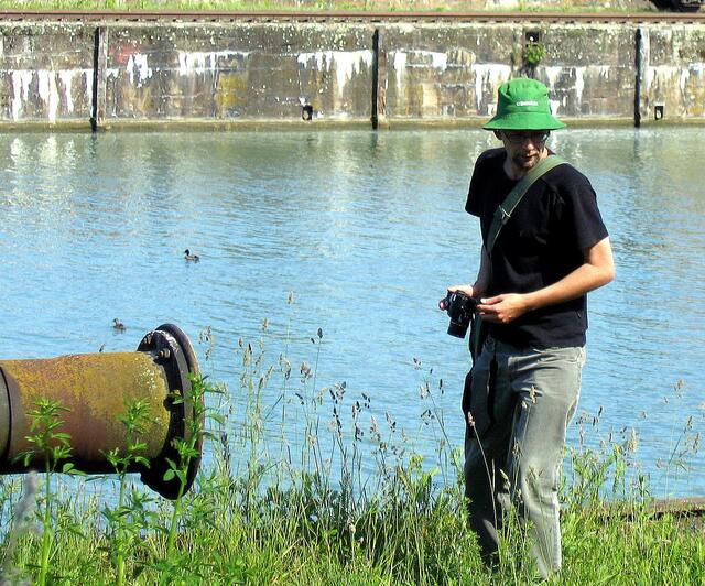 ......und dieser junge Mann.