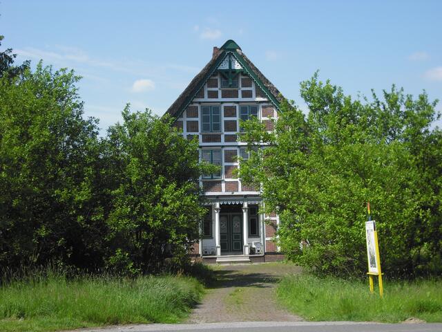Schöne Häuser im Alten Land