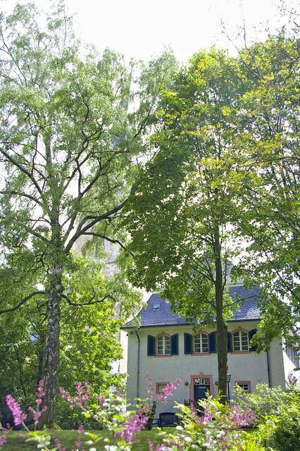 Blick auf eine Villa