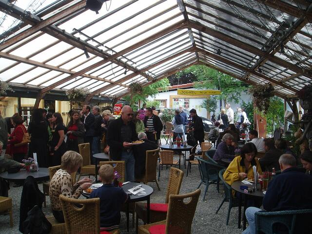 Afrikanische Küche im Biergarten