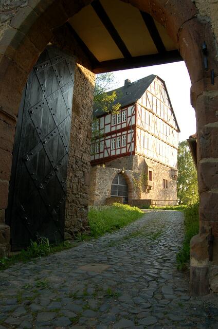 Burgtor in Schweinsberg, in Privatbesitz