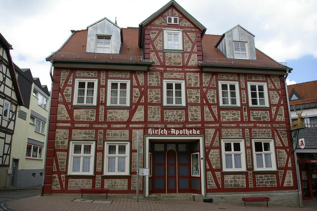 schon von weitem sticht es hervor