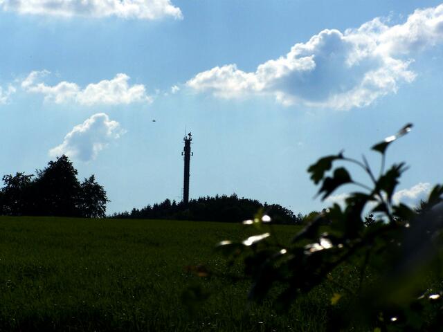 Ein Himmel - weiß und blau