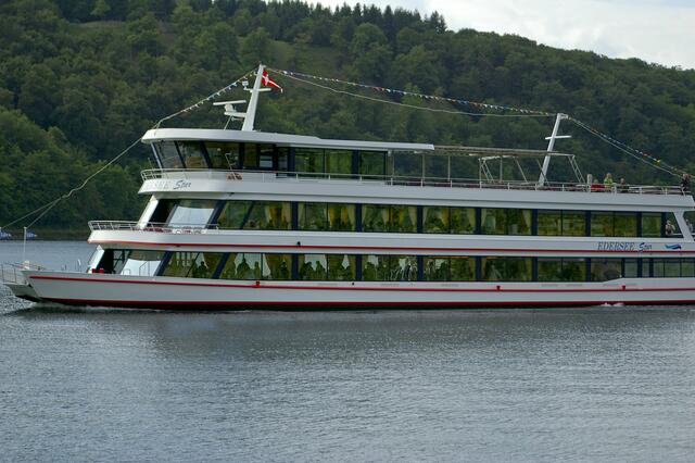 auf diesem Schiff kann man auch getraut werden