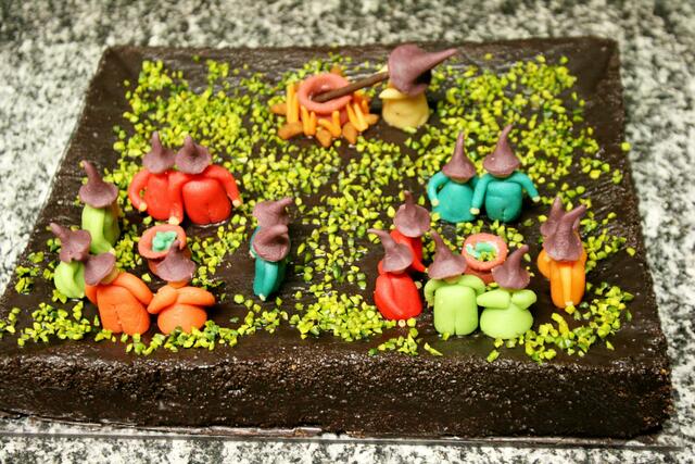 auch auf der Torte wird getanzt