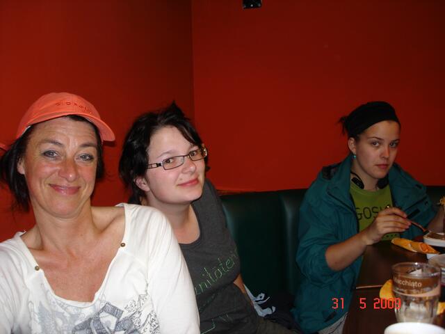 Uschi, Belinda und Christin
