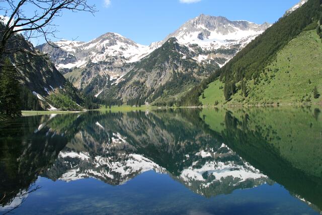 doppelt ist besser, denken sich auch die Berge
