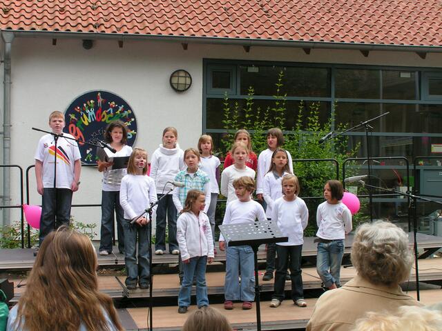 die Cherry Kids begrüßen ihre Gäste
