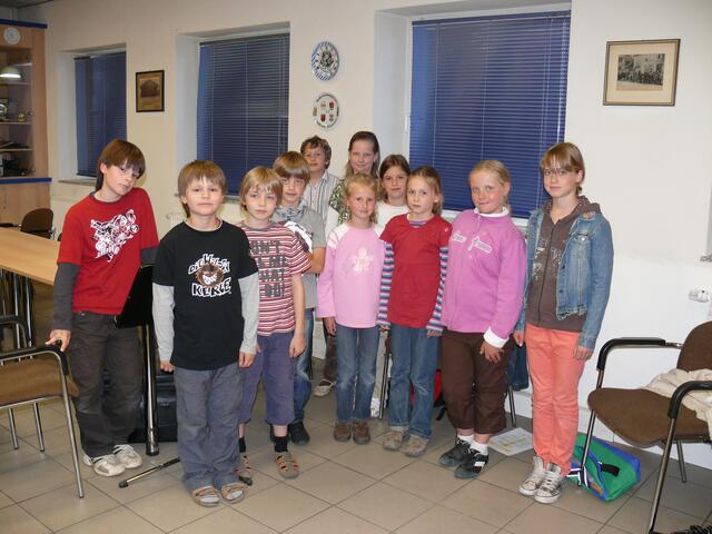 Teilnehmer am Instrumentenkarussell