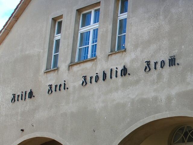 Die heutige bekannte Form der vier "F" stellt die Worte in eine andere Reihenfolge ...