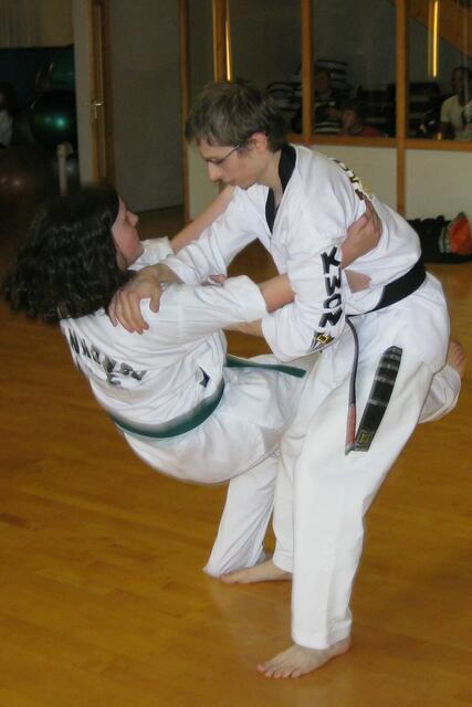 Marco Cavaliere bei Allkampf-Technik