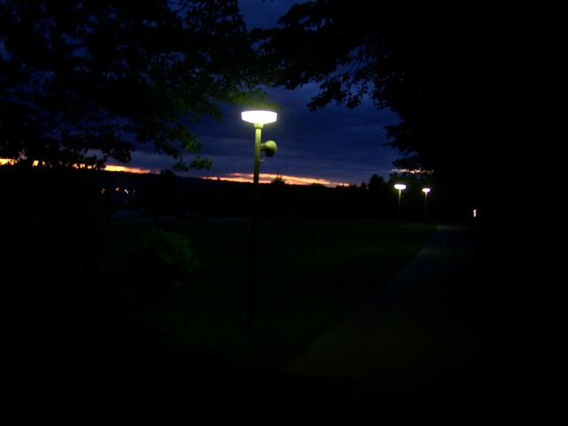 und die Nacht eilt herbei