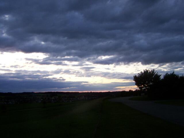 damit die Wolken kommen können