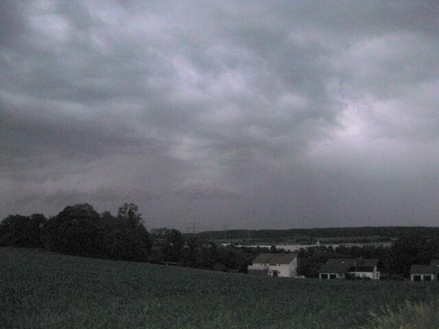 überm Paartal nachdem der Regenbogen verschwand