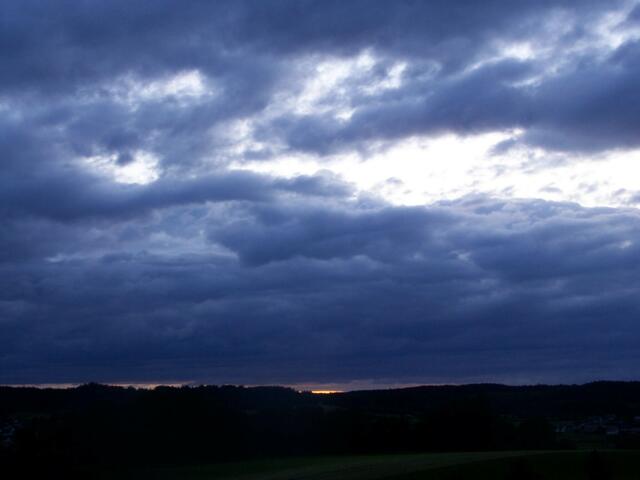 bevor die dunkle Decke kommt
