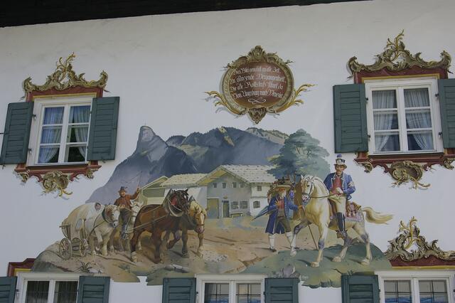 Hotel zur Post, Seitenansicht