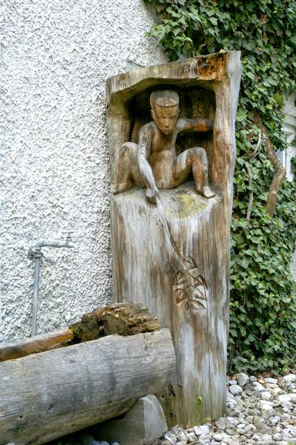 im Hinterhof entdeckt