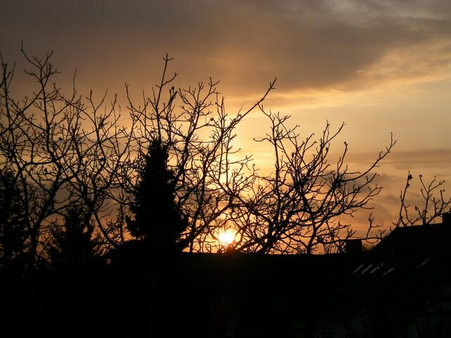 Ein schöner Tag ging zu Ende.