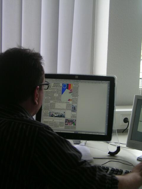 Bei der Arbeit