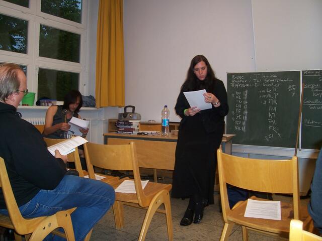 Lesung von Tanya Carpenter und Mark Staats