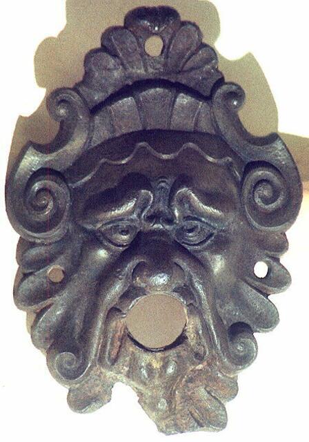 barocke Brunnenmaske aus dem Ries