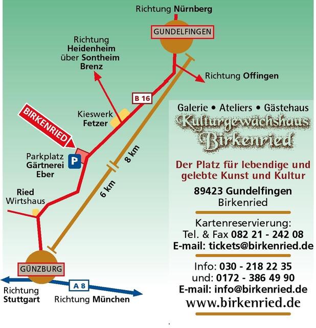 Dami Ihr leicht hinfindet...