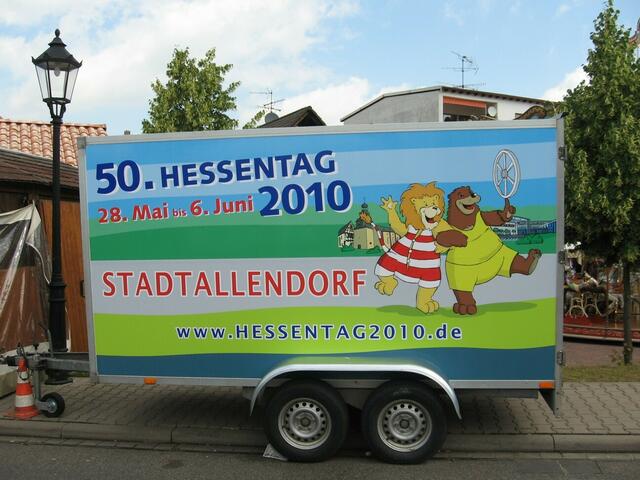 Anhänger mit Hessentagsmotiv