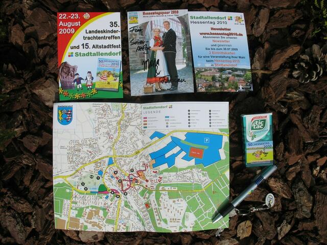 Materialien vom Infostand