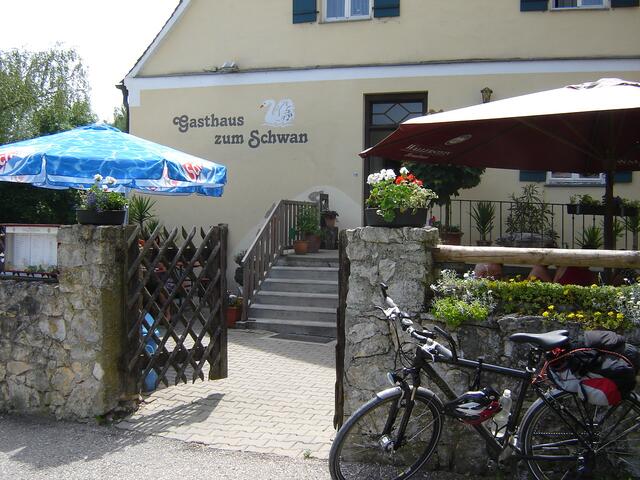 Einkehr im Ort Christgarten