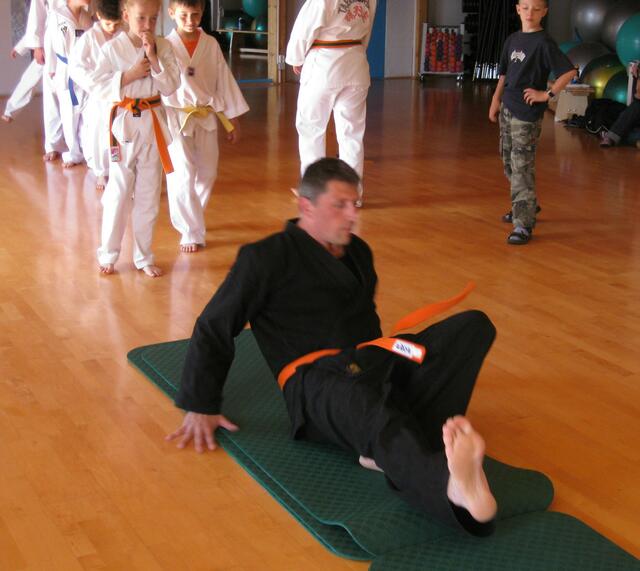 Frank Schwarz bei Falltechnik