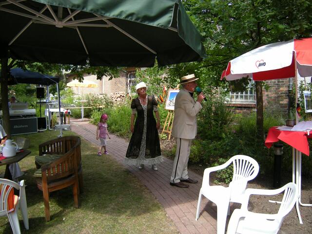 Mitspieler im Anmarsch.