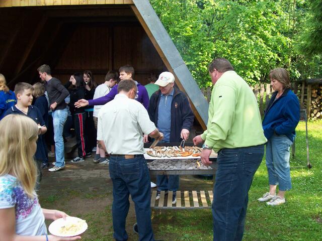 Gute Figur, als "Grillmeister 2009"