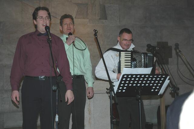 Mit Frank am Akkordeon als Gast!