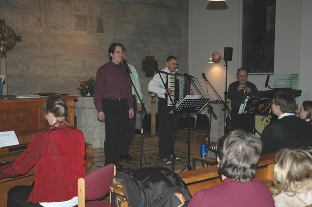 Und ein wunderbarer Trompeter, Manfred, war auch mit von der Partie!