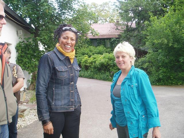 Uli mit Isabelle Siyou in BIRKENRIED